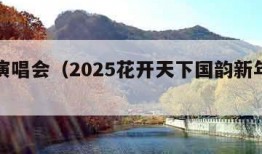 新年演唱会（2025花开天下国韵新年演唱会）