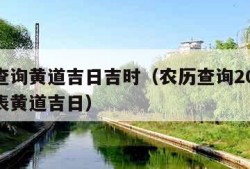 农历查询黄道吉日吉时（农历查询2021年黄历表黄道吉日）